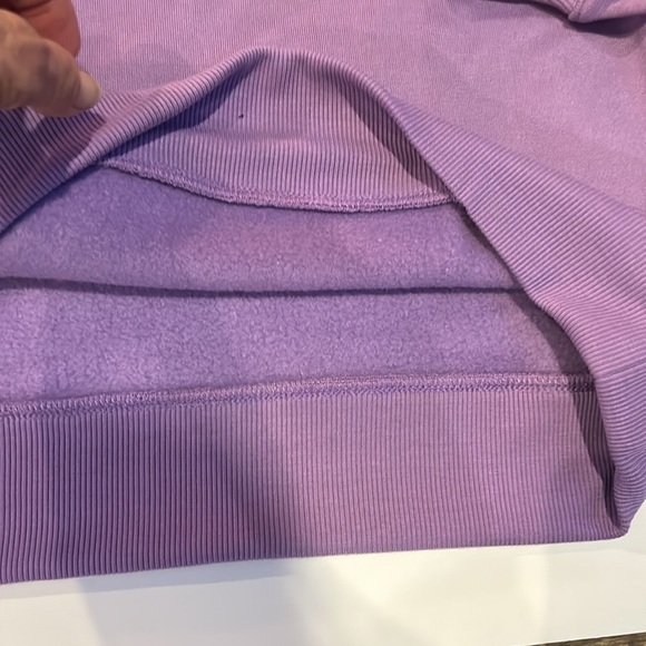 Love & Sports Purple Sweatshirt Size Medium NWT - Picture 8 of 8